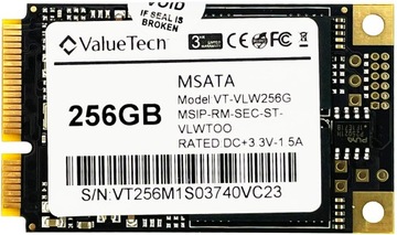DYSK VALUETECH MSATA SSD 256GB