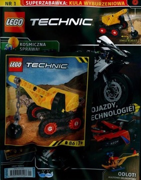 LEGO TECHNIC nr 1/2024 + KULA WYBURZENIOWA