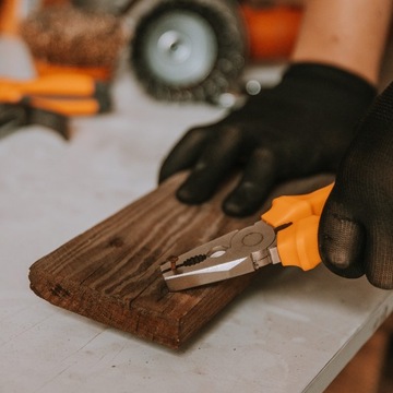 БОЛЬШИЕ КОМБИНИРОВАННЫЕ ЩИПЦЫ, многофункциональные, 20 см, ТВЕРДЫЕ