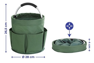 Универсальный контейнер CADDY для садового инвентаря.