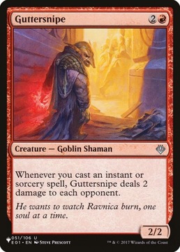 Karta Magic: The Gathering Guttersnipe The List