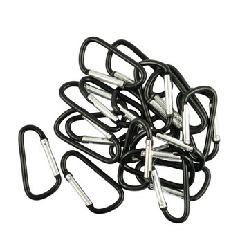 SURVIVAL EDC КАРАБИН ШАКЕЛЬ СЕРЕБРЯНЫЙ