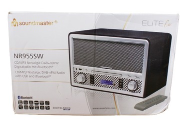 Радио Soundmaster NR955 Retro FM/DAB+ CD/MP3 BT