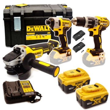 Комплект DEWALT DCK384P2T 18 В DCD796 DCF887 DCG405 Чехол для DS300