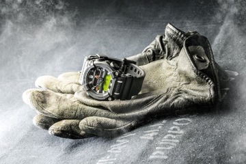 Czarny zegarek męski Casio G-Shock GA-900E + Dodatkowy pasek +GRAWER