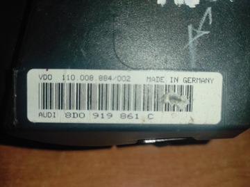 8D0919861C PŘÍSTROJOVÁ DESKA BUDÍKY AUDI A4 B5 BENZÍN