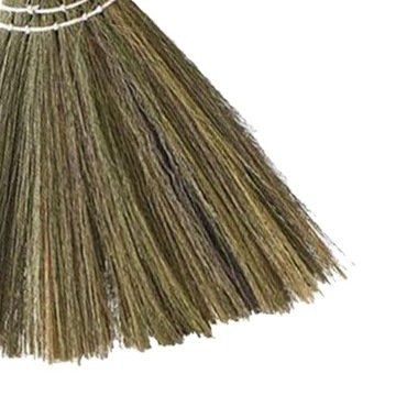 Плетеная метла, маленькая метла ручной работы.