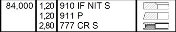 Pierścienie tłokowe HONDA CRV I 2.0 B20 95-02