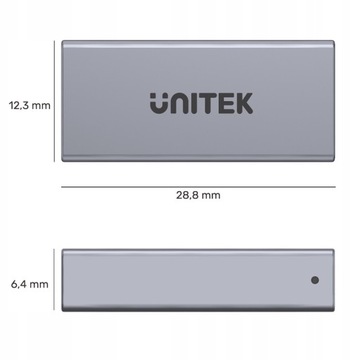 Unitek A1036GY Адаптер для ствола Разъем USB-C 4.0 USB4, USB-C (F) — USB-C (F)