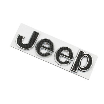 Naklejka Emblemat Jeep Napis Znaczek-13.5x4cm