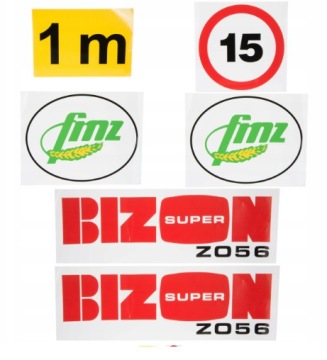 Набор наклеек Bizon Super Z056 Отечественный товар.
