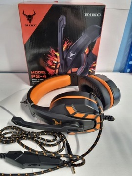 Игровые наушники Kikc PS-4 с микрофоном