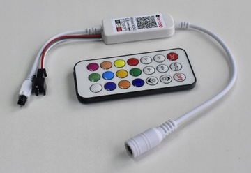 Sterownik led WS2811 WS2812 bluetooth 21 klawiszy