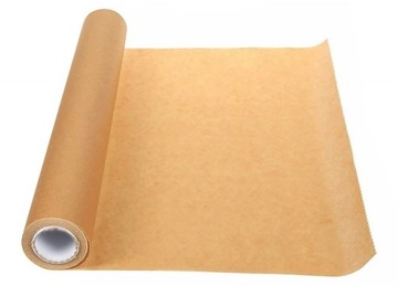 PAPIER DO PIECZENIA SILIKONOWANY W ROLI 38cm 50m