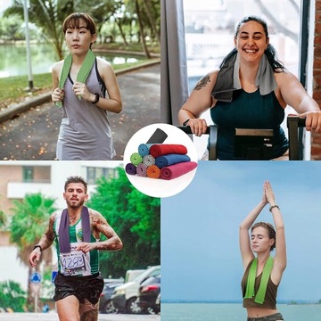 ХОЛОДИЛЬНОЕ ПОЛОТЕНЦЕ ДЛЯ СПОРТА И ФИТНЕСА, 10 ШТ. ХОЛОДИЛЬНОЕ ПОЛОТЕНЦЕ 80Х30СМ