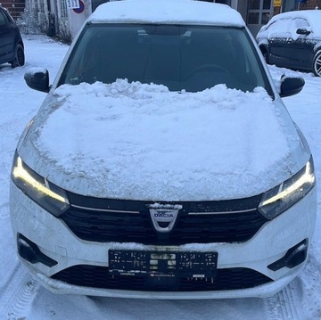 Dacia Sandero III 2022 Dacia Sandero 1.0 benzyna 24 tys km, lekko uszkodzony, zdjęcie 1