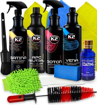 ZESTAW DETAILINGOWY K2 PRO 1L + POWŁOKA CERAMICZNA