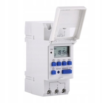 TIMER PROGRAMATOR CZASOWY NA SZYNĘ DIN TYGODNIOW