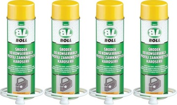 BOLL DO KONSERWACJI PROFILI ZAMKNIĘTYCH 4 x 500ML