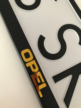 Рамка номерного знака OPEL