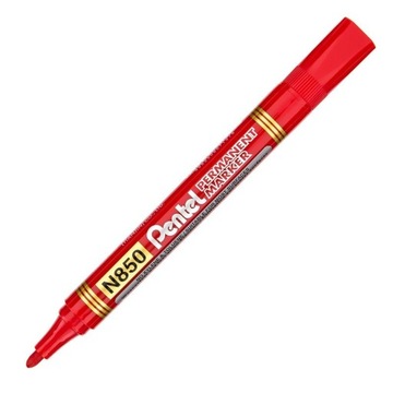 Marker permanentny Pentel N850 - czerwony