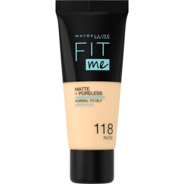 Maybelline Fit Me Matte & Poreless Foundation matujący podkład do