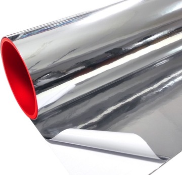 FOLIA CHROM LUSTRO KLEJ KANALIKOWY 50x150CM HQ!