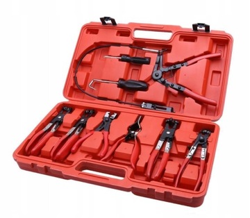 CLICK-R ЗАЖИМЫ ДЛЯ СОЕДИНЕНИЙ КРЫШЕК С КАБЕЛЯМИ НАБОР 9 шт.