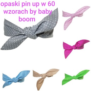 ПОВЯЗКА НА ГОЛОВУ ПИН АП ДЕВОЧКА МАМА ДОЧЬ 60 ДИЗАЙНОВ