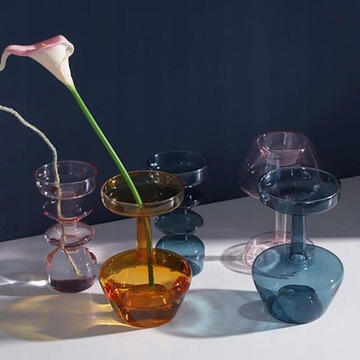 Стеклянная ваза-колба Kryal