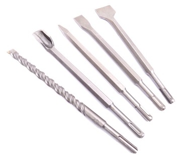 НАБОР СВЕРЛ И ДОЛОТО SDS+ СВЕРЛА ПО БЕТОНУ, 17 ЭЛЕМЕНТОВ