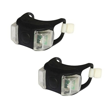 ВЕЛОСИПЕДНЫЕ ФОНАРИ СВЕТОДИОДНЫЕ ВЕЛОСИПЕДНЫЕ ФОНАРИ ПЕРЕДНЯЯ ЗАДНЯЯ 2 ШТ.