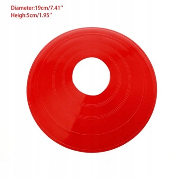 Новые 10 шт./лот 19 см конусы маркеры футбольные щиты