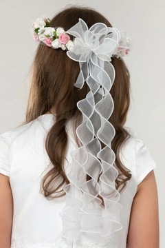 No1 Венок для причастия, как яркие белые и розовые венки для причастия WK99a