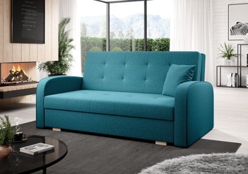 rozkładana sofa AMBER III pikowana kanapa dwójka