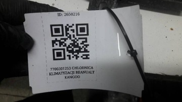 7700301253 CHLADIČ KLIMATIZACE KANGOO I 1.4 8V