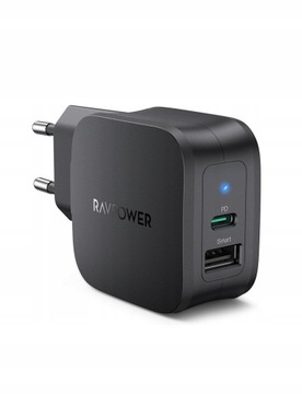 Ładowarka 2w1 USB C uniwersalna PD 30W 2 porty