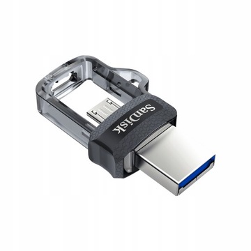 Флеш-накопитель SanDisk Ultra Dual Drive 64 ГБ OTG, 150 МБ/с