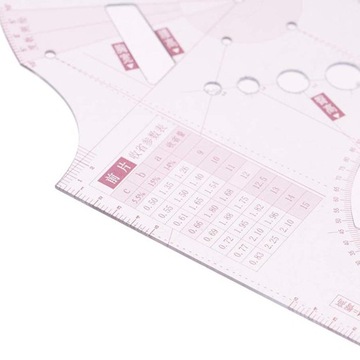 Набор линеек для модного дизайна 1:3 Линейка для дизайна одежды для создания выкроек