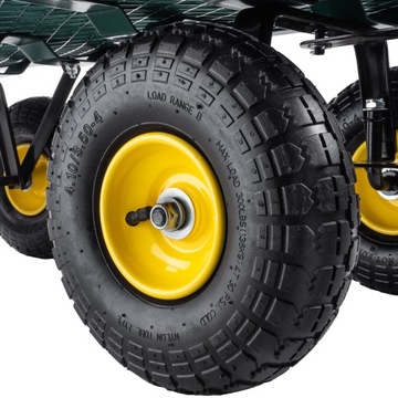 САДОВЫЙ ТРАНСПОРТНЫЙ ПРИЦЕП 300 КГ БОЛЬШОЙ