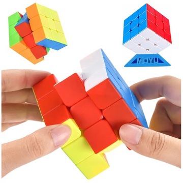 ORYGINALNA PROFESJONALNA KOSTKA 3x3x3 + PODSTAWKA MOYU