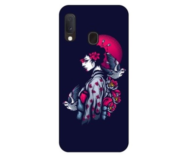 Etui pokrowiec do Samsung Galaxy A20e Geisha