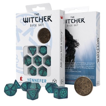 Kości RPG Wiedźmin Yennefer Mistrzyni Magii