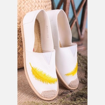 ESPADRYLE SLIP ON TRAMPKI TENISÓWKI LEKKIE BUTY 37
