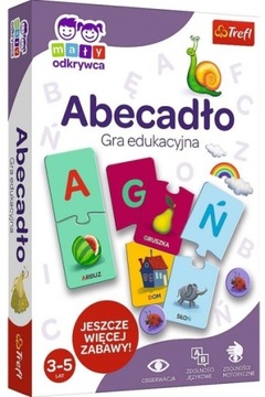 Mały Odkrywca: Abecadło. Gra edukacyjna (01945)