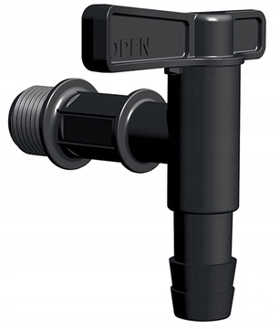 БОЧКА ДЛЯ ВОДЫ RAINWAY 240L FLOW + KRANIC - АНТРАЦИТ