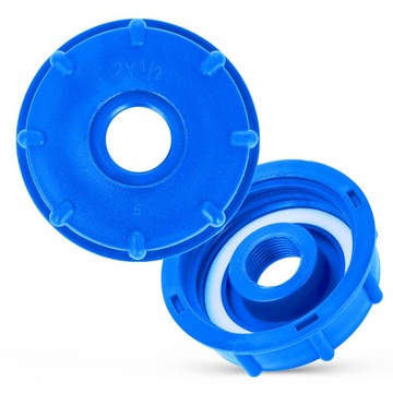 ГАЙКОВЫЙ СОЕДИНИТЕЛЬ MAUZER IBC 1/2 дюйма, заглушка клапана бака с бочонком S60/6 GW 1/2 дюйма