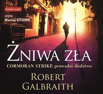 Żniwa zła Robert Galbraith (Audiobook) (CD-MP3)