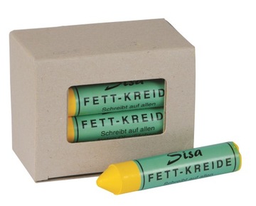 Мел, желтый восковой маркер, маркировочные шины, резины, маркер SISA, вулканизация, 1 шт.