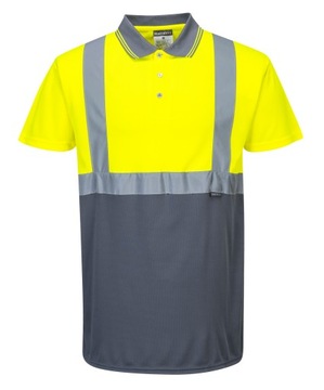 Stylowa koszulka polo odblaskowa PORTWEST S479 XL